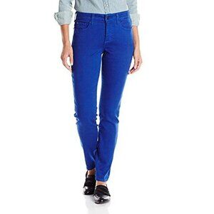 NYDJ Alina Skinny Legging Jeans Womens 00 Blue High Rise